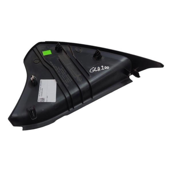 Acabamento Lateral Capa Painel Mercedes Gla200 2015 Direito Prateado Original