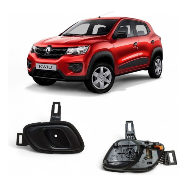Maçaneta Interna Direita Renault Kwid 2016 2017 2018 A 2020 Dianteira/traseira