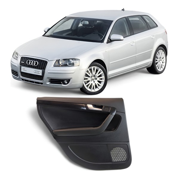 Forro Porta Traseira Esquerda Audi A3 Sportback 2009 A 2012