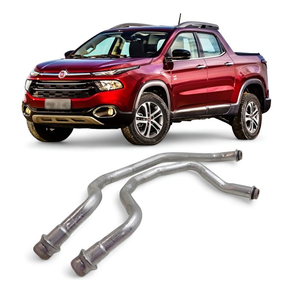 Mangueira Aluminio Ar Quente Fiat Toro 1.3 Turbo 2023 2024