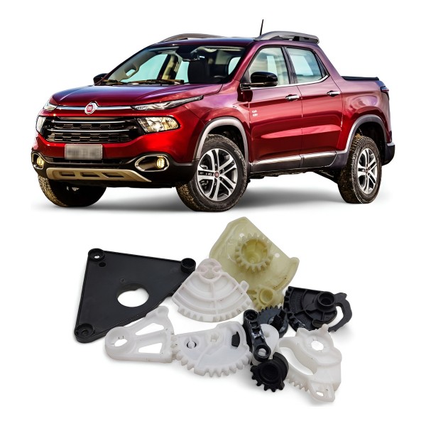Kit Engrenagem Caixa Ar Condicionado Fiat Toro 2021 A 2024