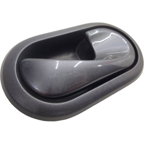 Maçaneta Interna Direito Sandero Logan Duster 2010 A 2019 Cinza-escuro Dianteira/traseira