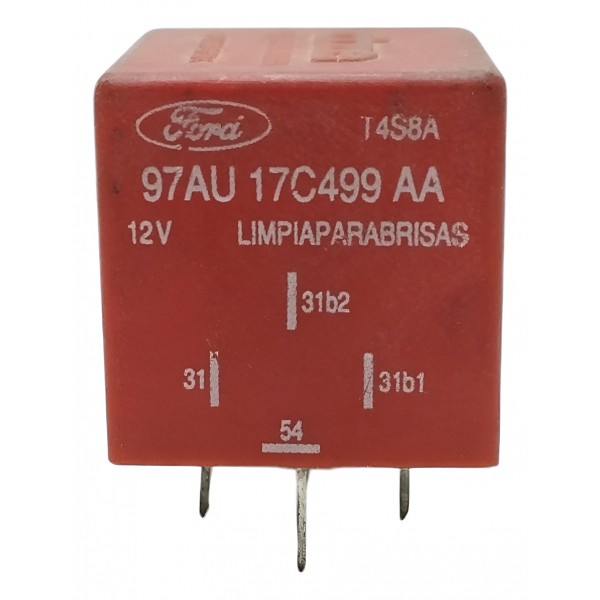 Relé Caixa Fusível 4 Pinos 12v Ford 97au17c499aa Original