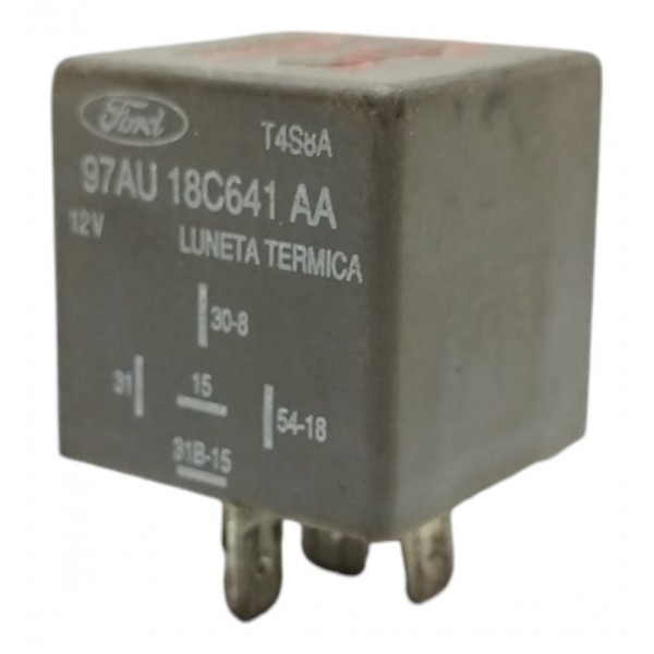 Relé Caixa Fusível 5 Pinos 12v Ford 97au18c641aa Original