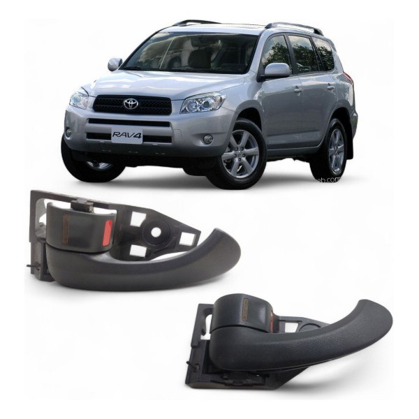 Maçaneta Interna Traseira Esquerda Toyota Rav4 2007 A 2012 Traseira