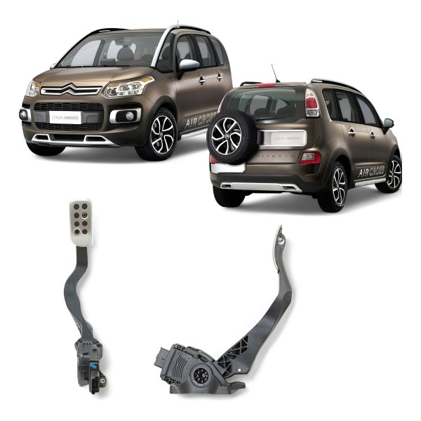 Pedal Acelerador Eletrônico Citroen C3 Aircross 2014 2015