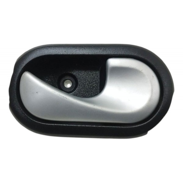 Maçaneta Interna Traseira Direita Sandero 2007 2008 A 2014 Cinza