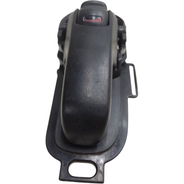 Maçaneta Interna Direita Nissan Livina Tiida 2008 A 2013 Preto Dianteira/traseira