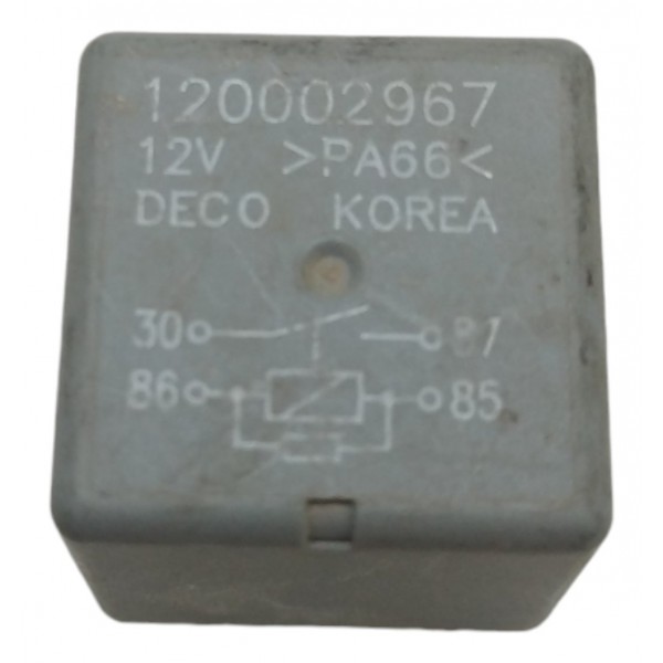 Relé Auxiliar Caixa Fusível 12v 4 Pinos Onix Prisma Cobalt