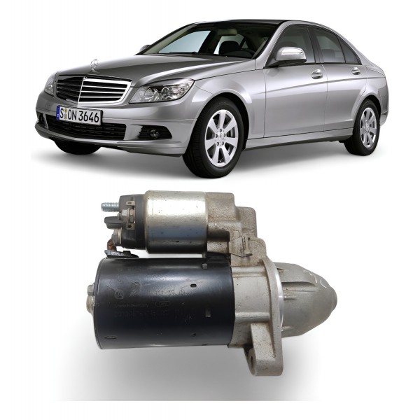 Motor Partida Arranque Mercedes C180 1.8 2008 2009 A 2011