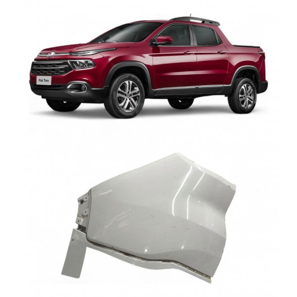 Ponteira Parachoque Traseiro Esquerdo Fiat Toro 2016 A 2020