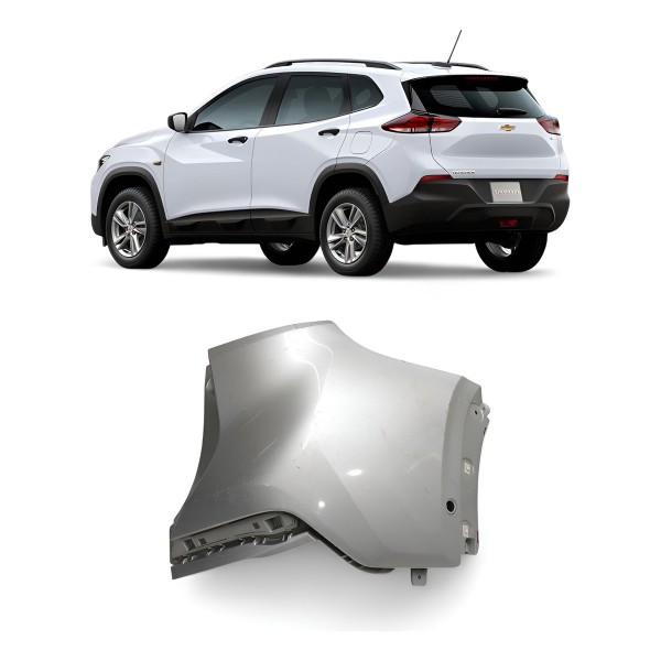 Ponteira Traseira Direita Chevrolet Tracker 2020 2021 2022 Cinza