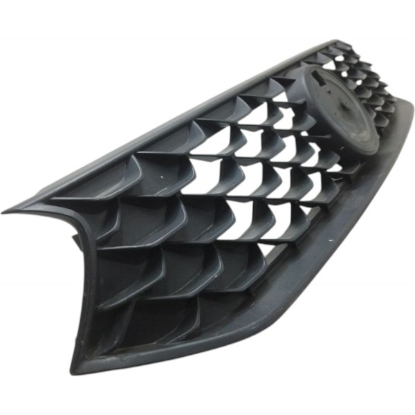 Grade Superior Parachoque Fiat Argo 2017 2018 2019 A 2023 Preto Fosco