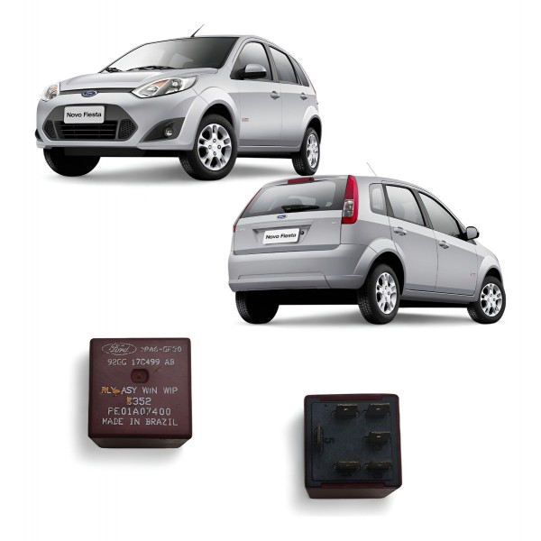 Relé Parabrisa Ford Fiesta 2002 2003 2004 2005 2006 A 2012