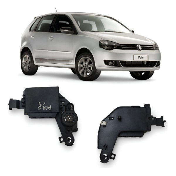 Modulo Sensor Estacionamento Volkswagen Polo 2008 A 2014 Preto