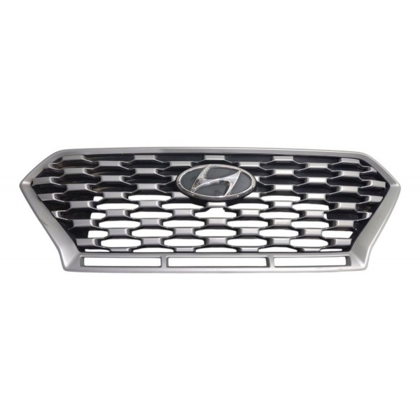 Grade Parachoque Dianteiro Hyundai Creta 2021 2022 2023 Preto Brilhante