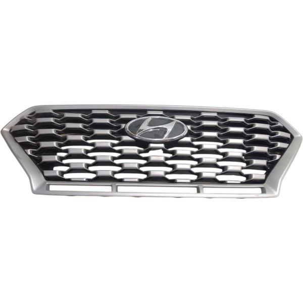 Grade Parachoque Dianteiro Hyundai Creta 2021 2022 2023 Preto Brilhante