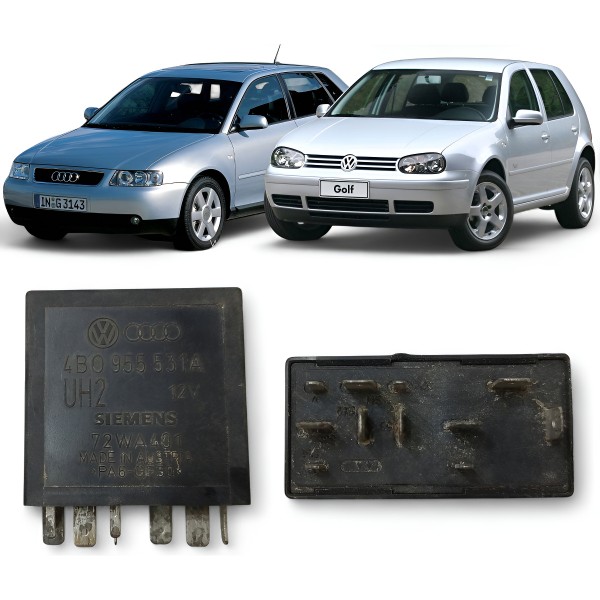 Relé Limpador Parabrisa Vw Golf Audi A3 12v 2001 2002 A 2006