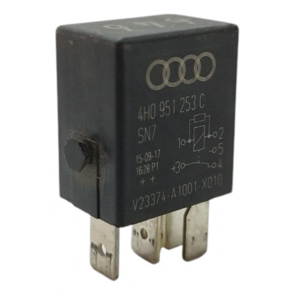 Relé Auxiliar Caixa Fusível 12v Audi 4h0951253c Original