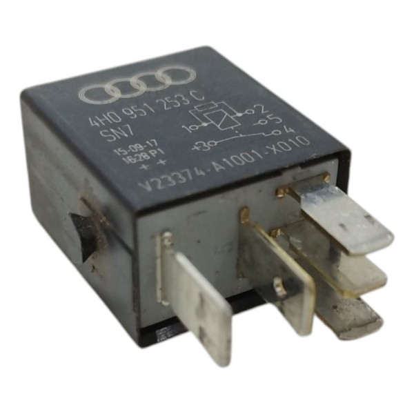 Relé Auxiliar Caixa Fusível 12v Audi 4h0951253c Original