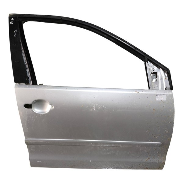 Porta Dianteira Direita Vw Polo 2007 2008 2009 2010 2011 Dianteira Direito Cinza
