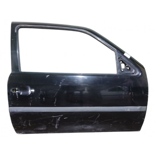 Porta Direita Volkswagen Gol G2 G3 G4 2 Portas 1997 A 2011 Dianteira Direito Preto