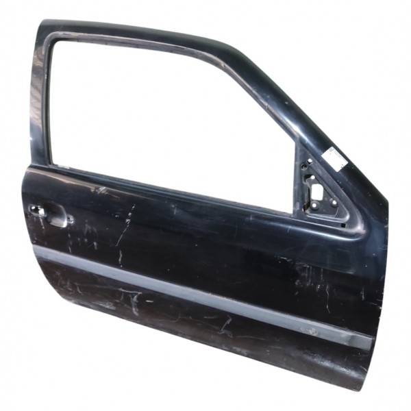 Porta Direita Volkswagen Gol G2 G3 G4 2 Portas 1997 A 2011 Dianteira Direito Preto