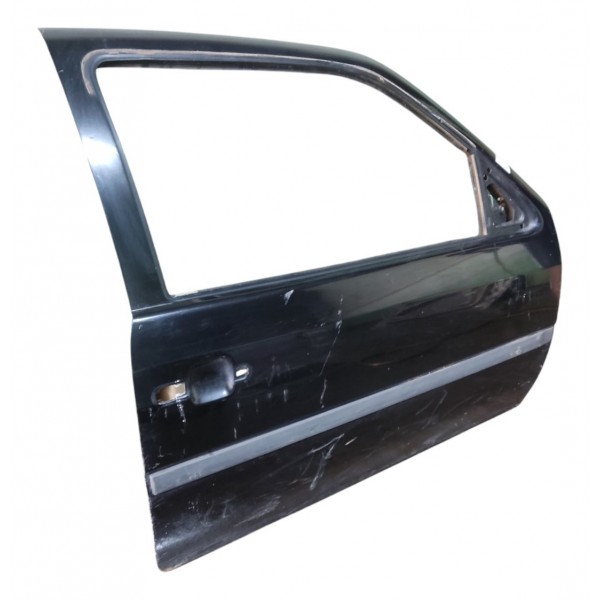Porta Direita Volkswagen Gol G2 G3 G4 2 Portas 1997 A 2011 Dianteira Direito Preto