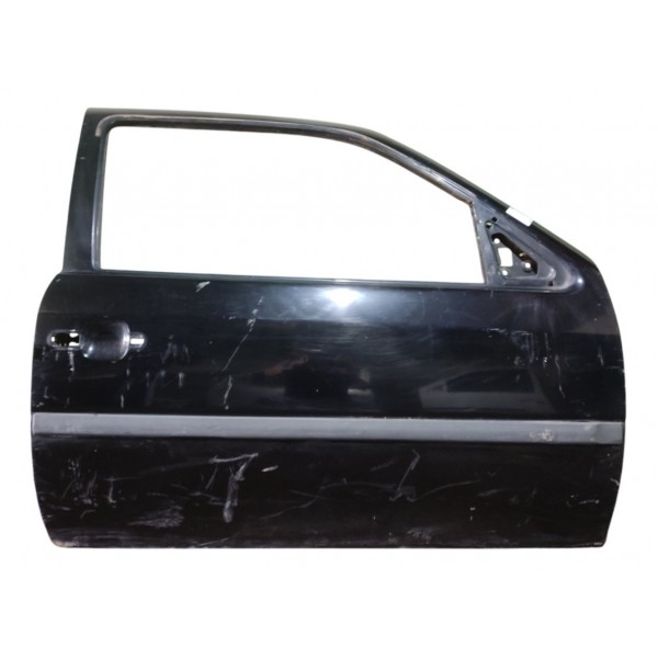 Porta Direita Volkswagen Gol G2 G3 G4 2 Portas 1997 A 2011 Dianteira Direito Preto