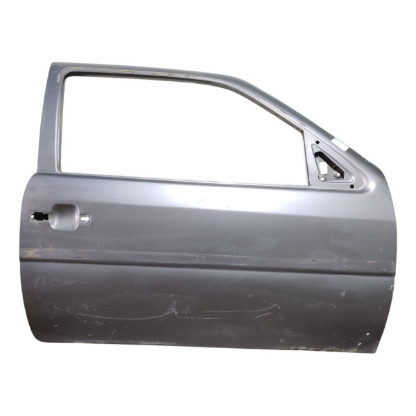 Porta Direita Volkswagen Gol G2 G3 G4 2 Portas 1997 A 2011 Dianteira Direita Cinza-escuro