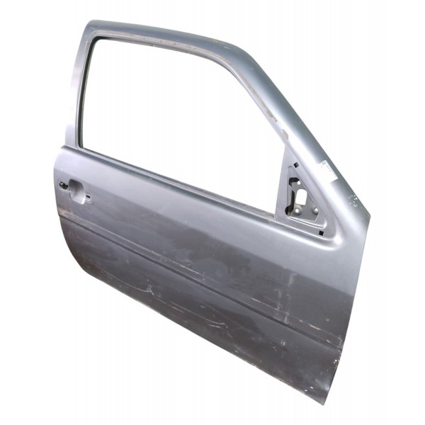 Porta Direita Volkswagen Gol G2 G3 G4 2 Portas 1997 A 2011 Dianteira Direita Cinza-escuro