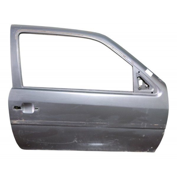 Porta Direita Volkswagen Gol G2 G3 G4 2 Portas 1997 A 2011 Dianteira Direita Cinza-escuro