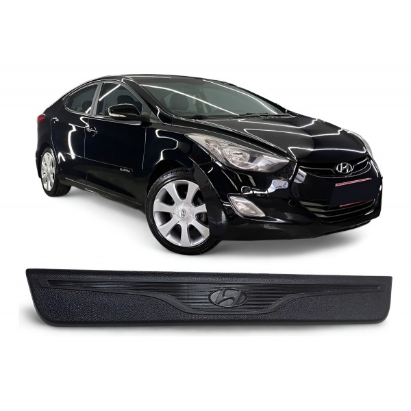 Soleira Porta Hyundai Elantra 2012 2013 Dianteiro Esquerdo Preto