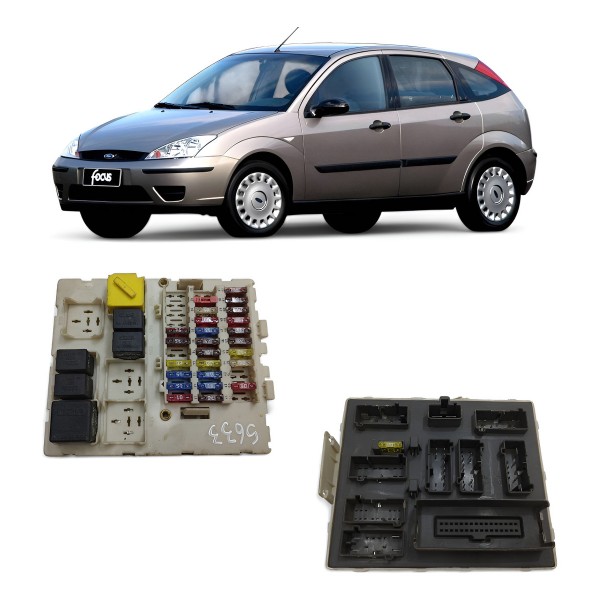 Caixa Fusível Bcm Ford Focus 1.6 16v 2003 2004 2005 2006