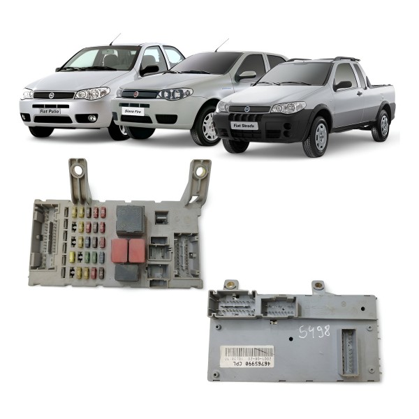 Caixa Fusível Fiat Palio Strada Siena 2002 2003 2004 2005