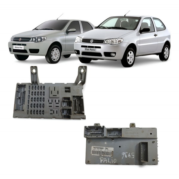 Módulo Caixa Fusível Fiat Palio Siena 2003 2004 2005 2006
