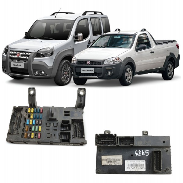 Caixa Fusível  Fiat Doblo Strada Palio 2009 2010 2011 2012