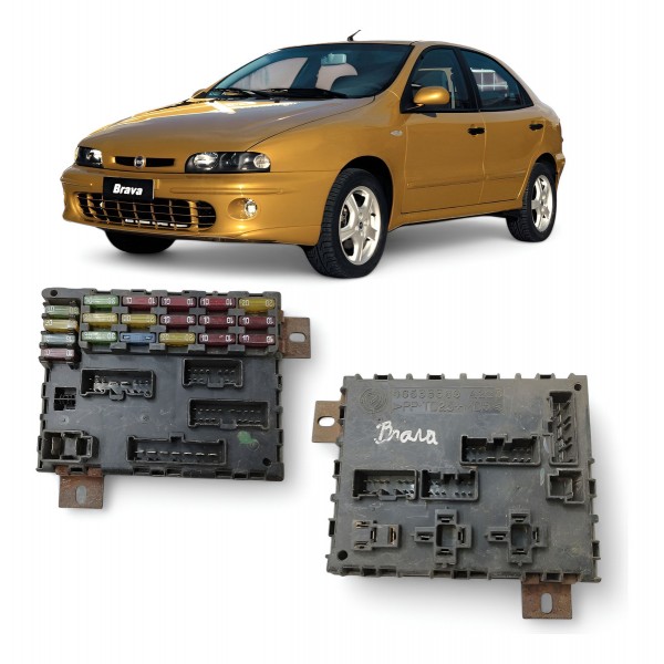 Módulo Caixa Fusível Fiat Brava 1.8 1999 2000 2001 2002 2003