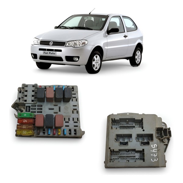 Caixa Fusível Fiat Palio Siena 2007 2008 2009 2010 2011 2012