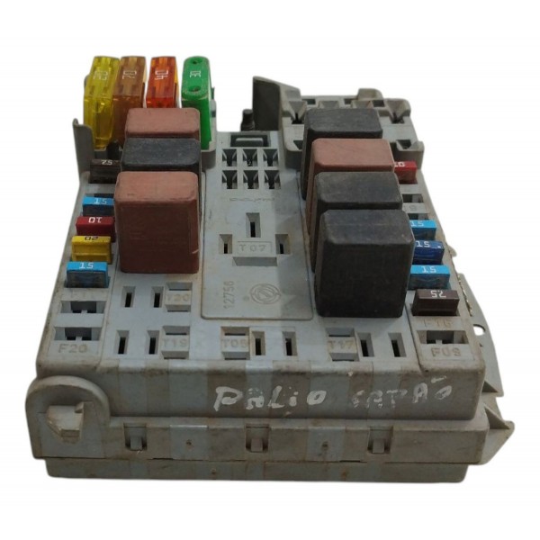 Caixa Fusível Fiat Palio Siena 2007 2008 2009 2010 2011 2012