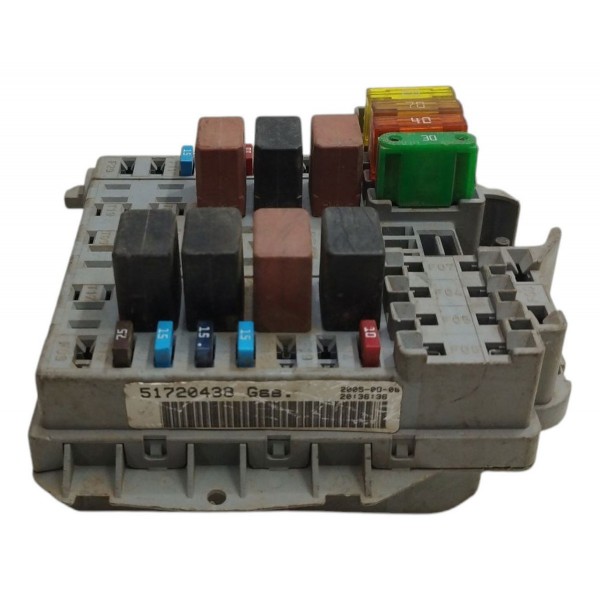 Caixa Fusível Fiat Palio Siena 2007 2008 2009 2010 2011 2012