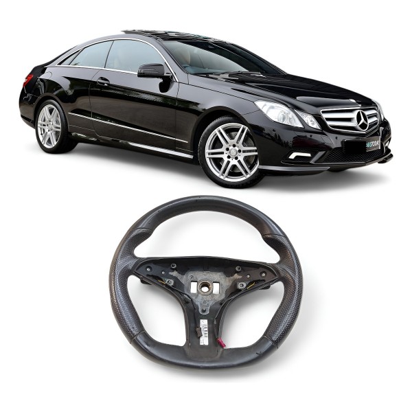 Volante Direção Mercedes E500 Coupê 2010 2011 Original Preto