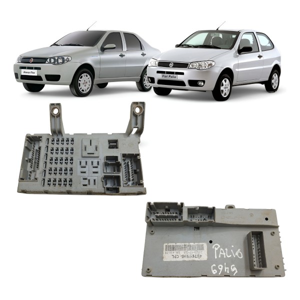 Caixa Fusível Fiat Siena Strada Palio 2003 2004 2005 2006