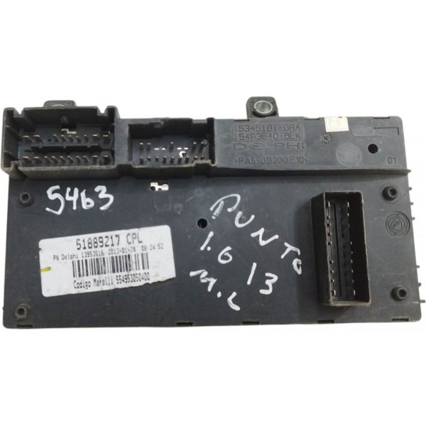 Módulo Caixa Fusível Fiat Punto 2013 2014 2015 2016 2017
