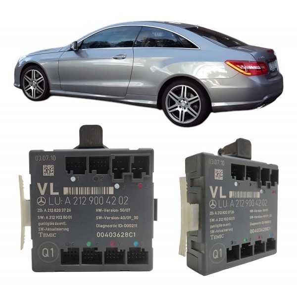 Módulo Vidro Porta Esquerda Mercedes E500 Coupê 2011 2012
