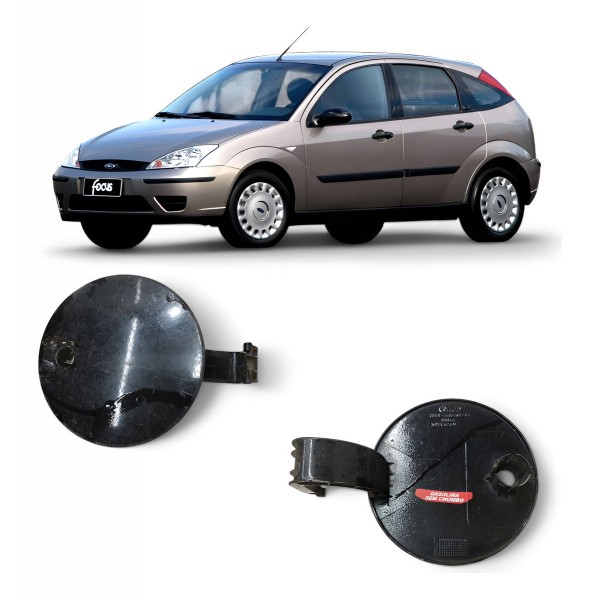 Portinhola Tanque Combustível Ford Focus 2001 A 2008 Preto 2003