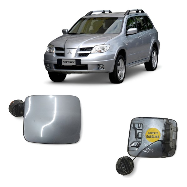 Portinhola Tanque Combustível Airtrek 2003 A 2008 Cinza 2005