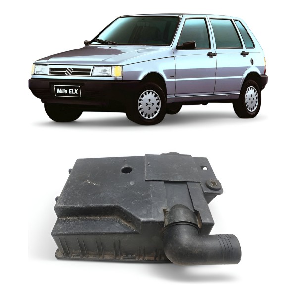 Tampa Caixa Filtro Ar Fiat Uno Elba 1991 1992 1993 A 1999