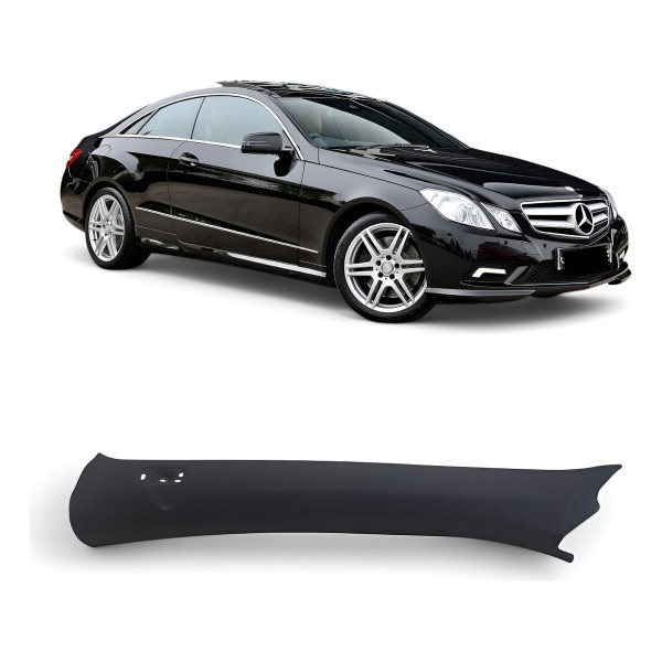 Soleira Interna Porta Dianteira Esquerda E500 Coupê 2010 201 Preto