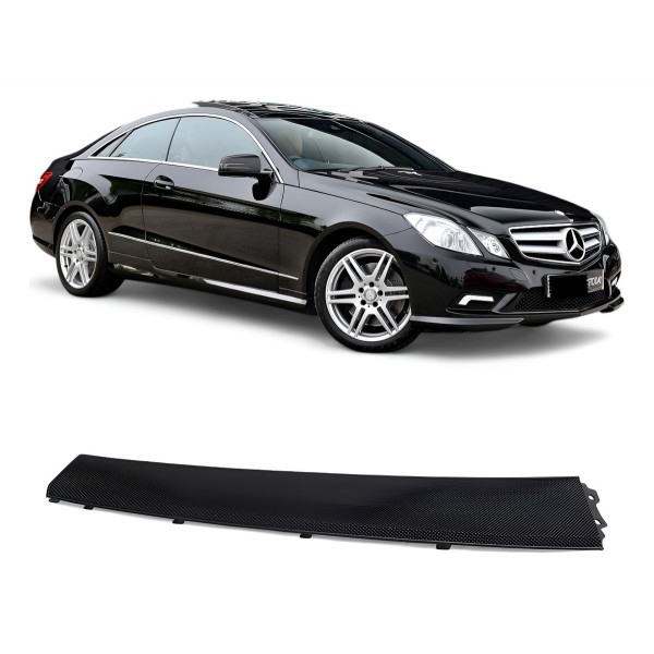 Acabamento Escudo Painel Mercedes E500 Coupe 2010 2011 Preto Original